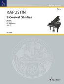 8 Concert Studies op. 40 / Kapustin (Schott)