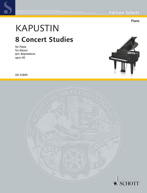 8 Concert Studies op. 40