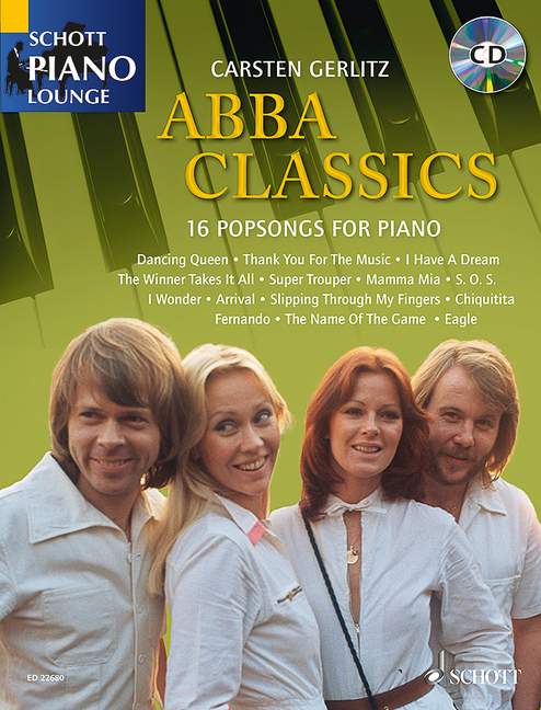 ABBA Classics: 16 Popsongs For Piano (piano)