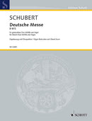Deutsche Messe D 872 (Loy校訂） [organ score]