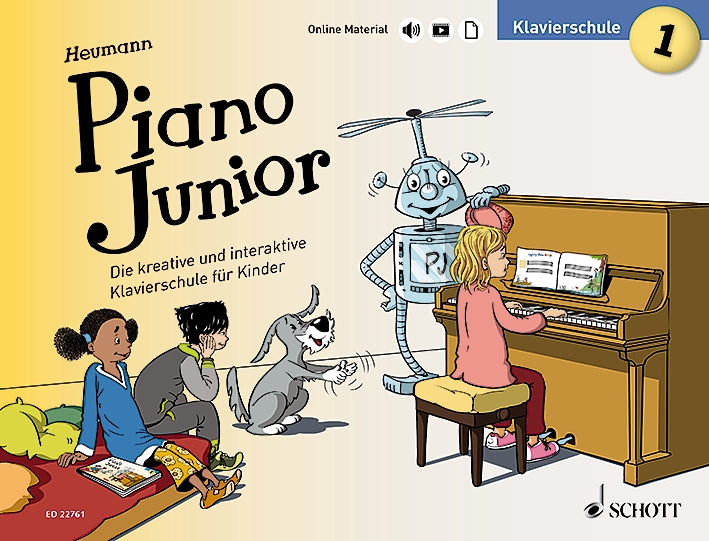 Piano Junior: Klavierschule 1, vol. 1