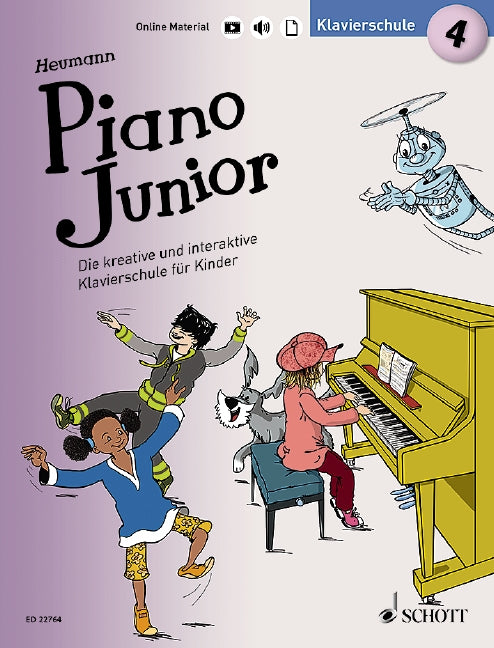Piano Junior: Klavierschule, vol. 4
