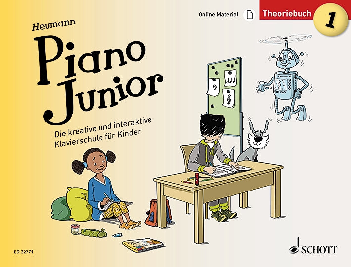 Piano Junior: Theoriebuch 1, vol. 1