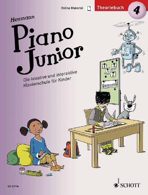 Piano Junior: Theoriebuch, vol. 4