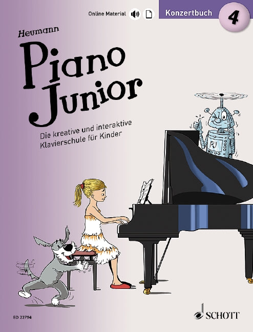 Piano Junior: Konzertbuch, vol. 4