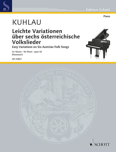 Leichte Variationen über sechs österreichische Volkslieder