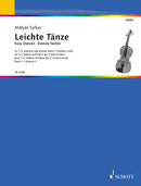 Leichte Tänze, vol. 1 [1 or 2 violins and piano or 2 violins alone]