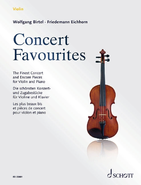 Concert Favourites [violin and piano]