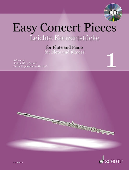 Easy Concert Pieces, vol. 1 [flute and piano]