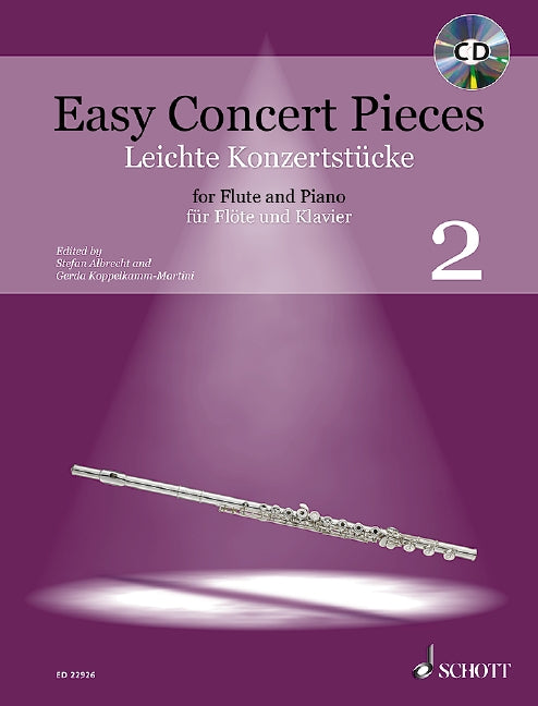 Easy Concert Pieces, vol. 2 [flute and piano]
