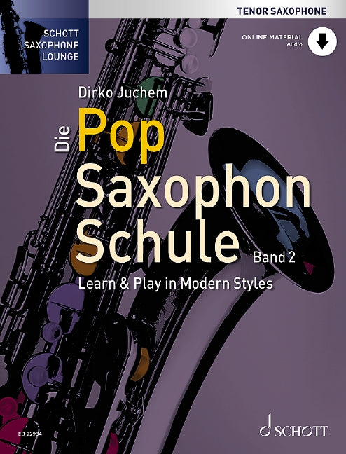 Die Pop Saxophon Schule (tenor), vol. 2