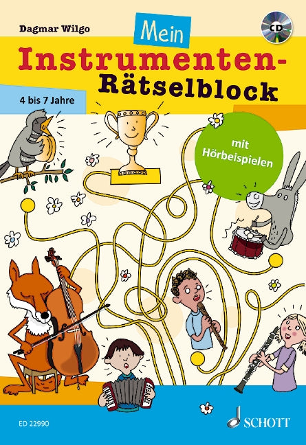 Mein Instrumenten-Rätselblock