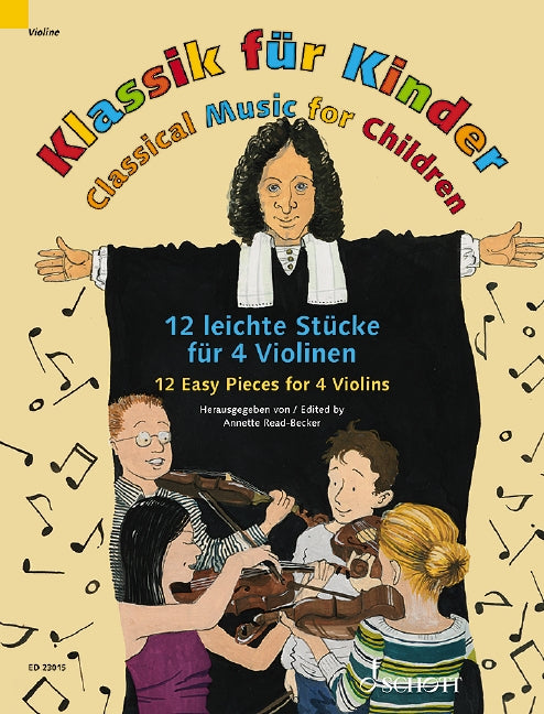 Klassik für Kinder [Violin-ensemble (3-4 violins)]