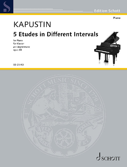 5 Etudes in Different Intervals op. 68