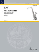 Alla Turca Jazz op. 5b [alto saxophone and piano]