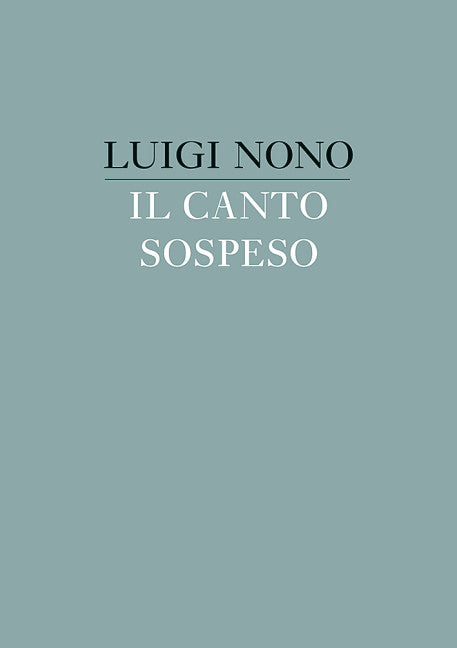 Il canto sospeso