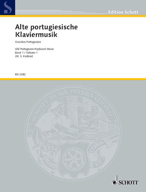 Alte portugiesische Klaviermusik, vol. 1