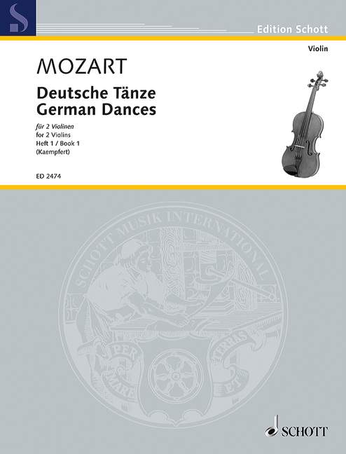 Deutsche Tänze, vol. 1