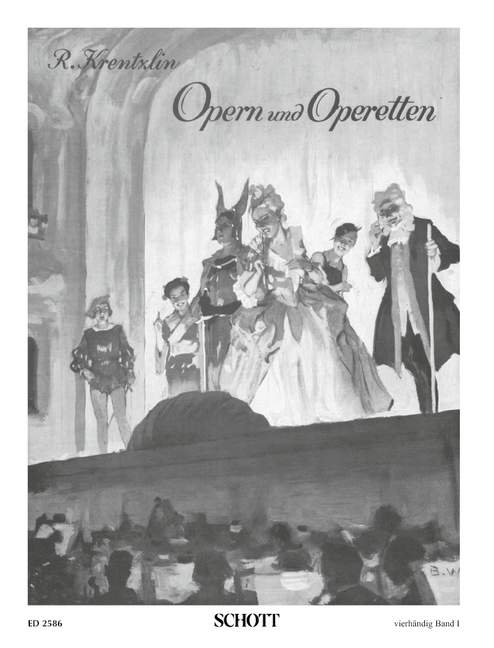 Opern und Operetten, vol. 1 [piano, 4 hands]