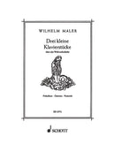 Drei kleine Klavierstücke über alte Weihnachtslieder