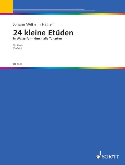 24 kleine Etüden in Walzerform