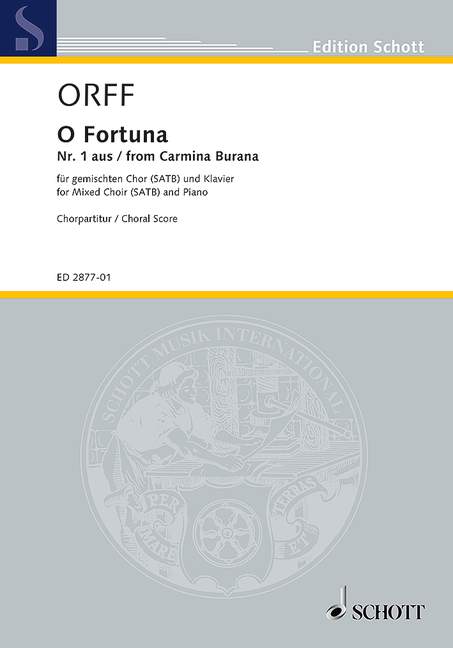 O Fortuna (SATB & Piano)