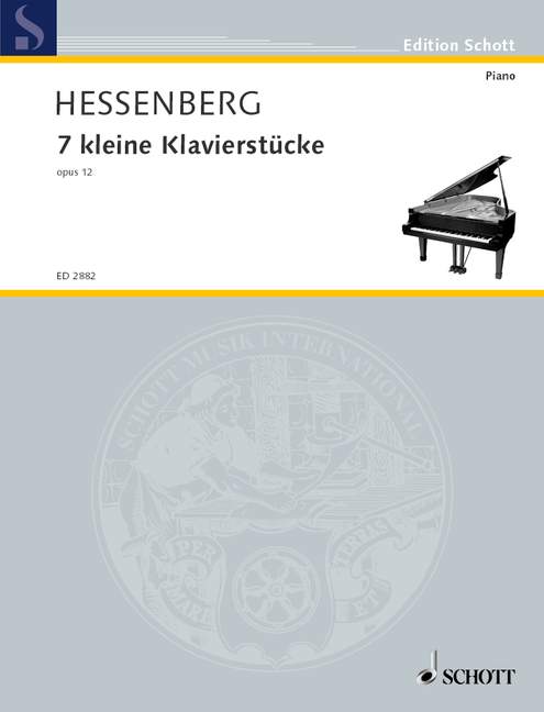 7 kleine Klavierstücke op. 12