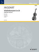 Violinkonzert in D KV Anh. 294a [score]