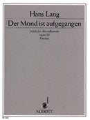 Der Mond ist aufgegangen op. 50 [score]