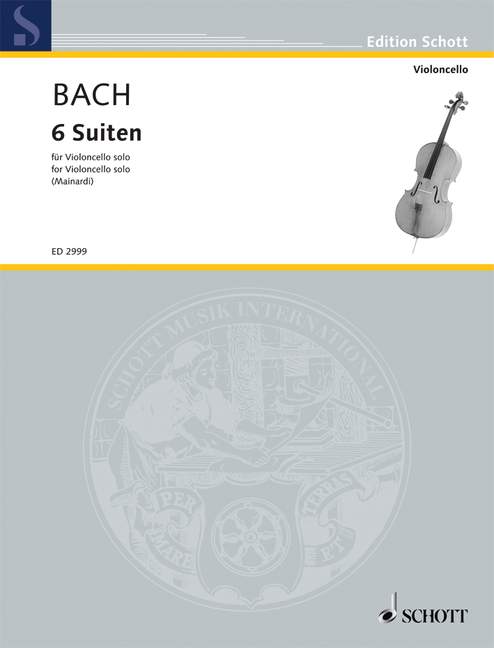 6 Suiten für Violoncello solo BWV 1007-1012