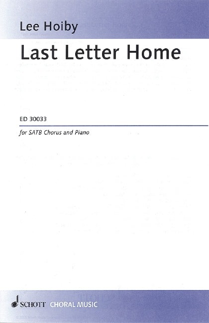 Last Letter Home op. 71