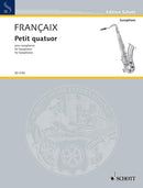 Petit quatuor (4 Saxophones) [set of parts]