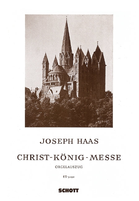 Christ-König-Messe op. 88 [organ score]
