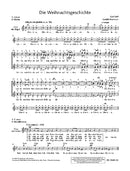 Die Weihnachtsgeschichte [合唱楽譜]