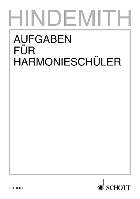 Aufgaben für Harmonieschüler Teil 1