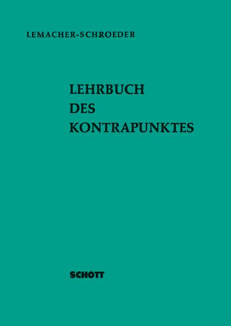 Lehrbuch des Kontrapunktes