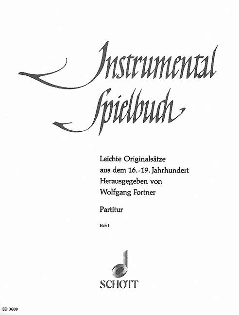 Instrumental-Spielbuch, vol. 1 [score]