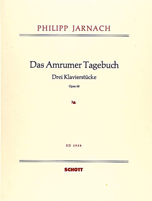 Das Amrumer Tagebuch op. 30