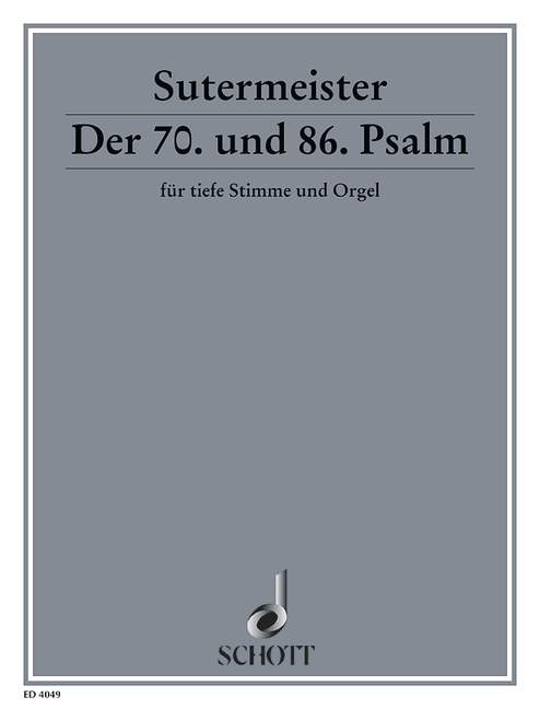 Der 70. und 86. Psalm