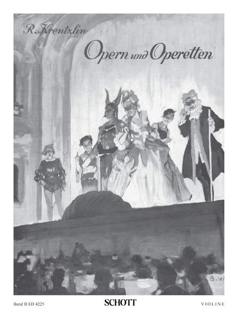 Opern und Operetten, vol. 2 [violin (piano ad libitum)]