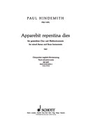 Apparebit repentina dies [合唱楽譜]