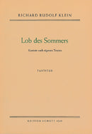 Lob des Sommers [score]