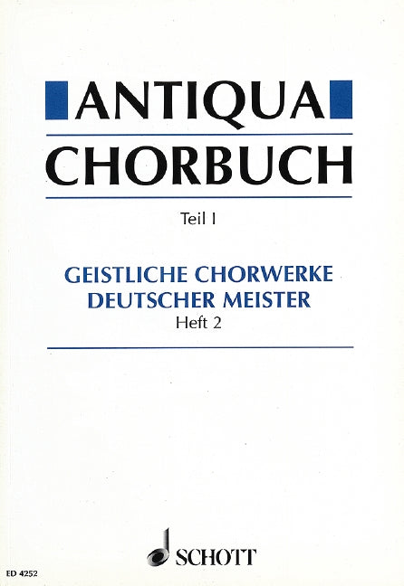 Antiqua-Chorbuch Teil I / Book 2