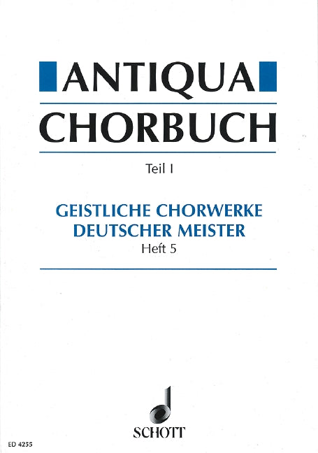 Antiqua-Chorbuch Teil I / Book 5