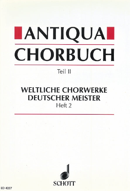 Antiqua-Chorbuch Teil II / Book 2