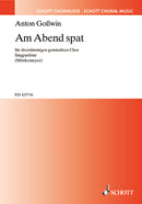 Am Abend spat