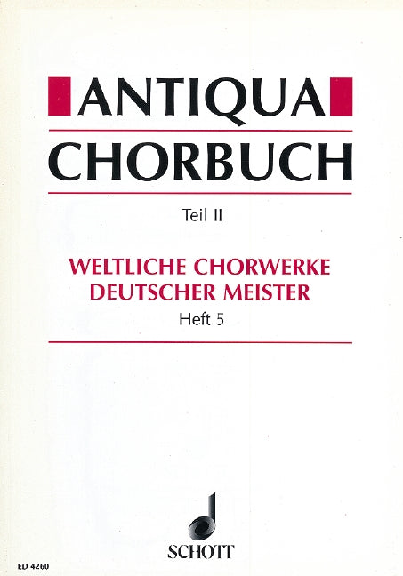 Antiqua-Chorbuch Teil II / Book 5