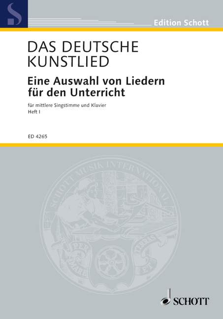 Das deutsche Kunstlied, vol. 1