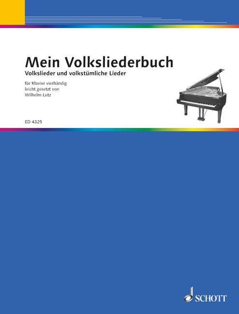 Mein Volksliederbuch [piano, 4 hands]