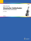 Deutsche Volkslieder: 66 bekannte Lieder in leichten Sätzen